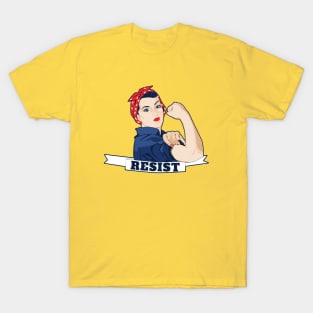Resist Rosie the Riveter T-Shirt